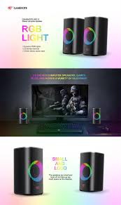 Parlantes Gaming HAVIT Hv-Sk212 + Luces RGB - Bluetooth